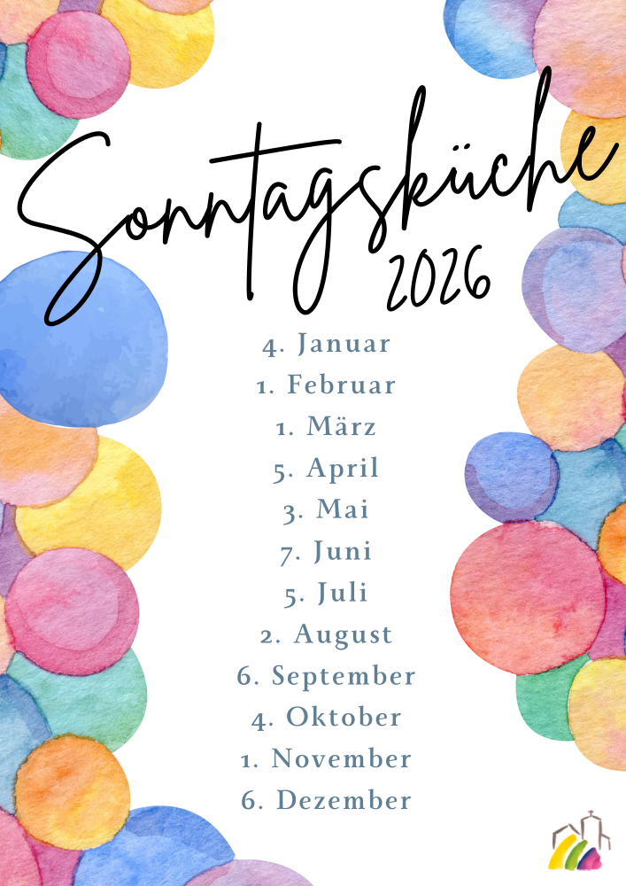 termine der sonntagsküche 2026