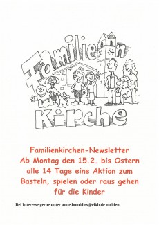 Familienkirchen - Newsletter