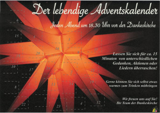 Lebendiger Adventskalender